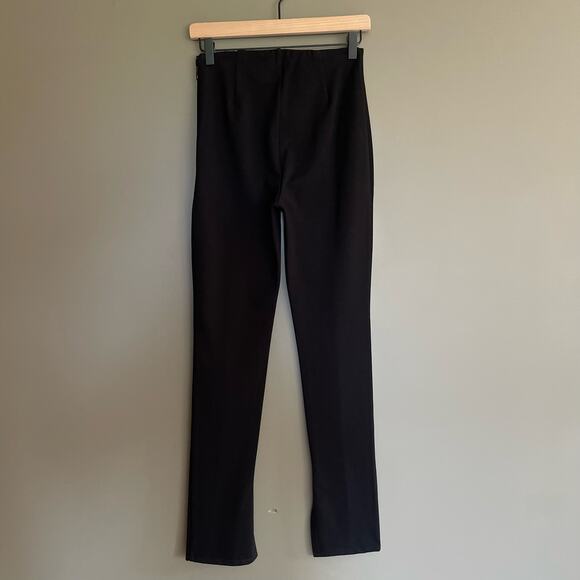 ANINE BING Max Pant Black Size 2‎ High Waisted Classic Tailored Chic Dress Pant - Picture 10 of 16